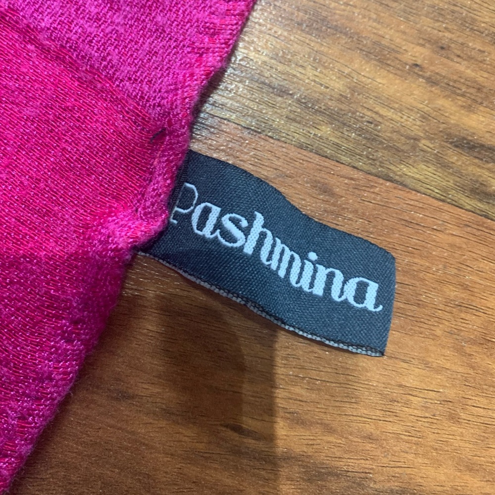 Pashmina - fuchsia - Picture 3 of 5